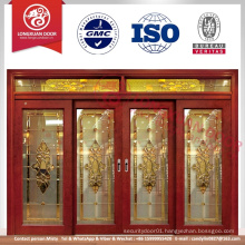 Wood glass door for sale , used sliding or swing glass doors sale